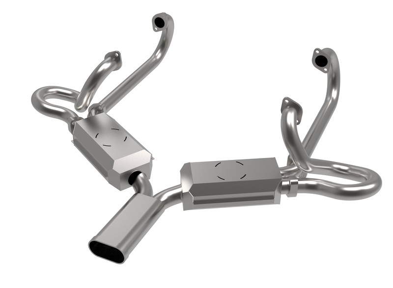 25HP, 36HP, QUIET SEBRING STYLE EXHAUST SYSTEM