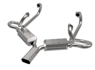 25HP, 36HP, QUIET SEBRING STYLE EXHAUST SYSTEM