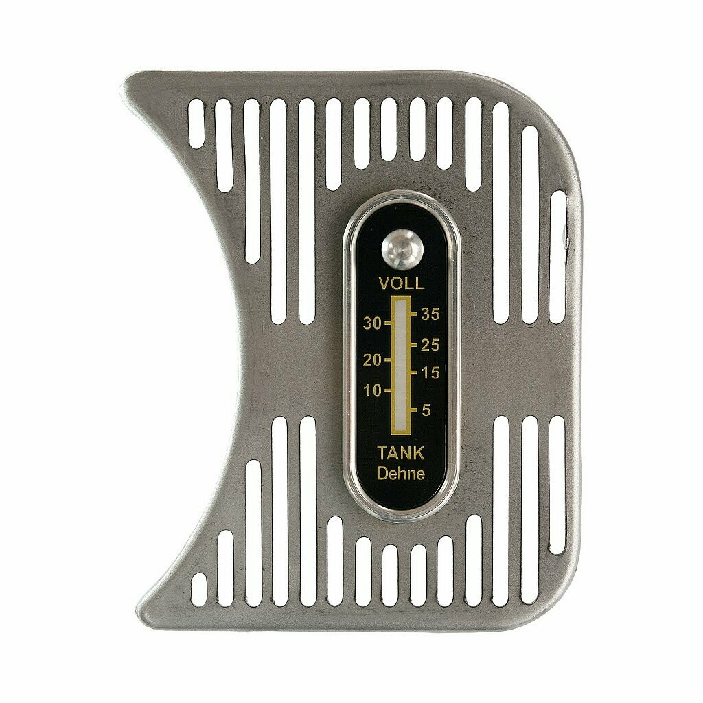 OVAL WINDOW ASHTRAY PANEL FOR DEHNE DIGITAL FUEL GAUGE Primer Finish