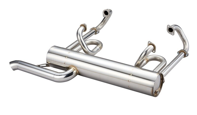 43MM SUPER SPORT EL SS143 EXHAUST SYSTEMS SPLIT BUS // USE EL-HEADER-13mm