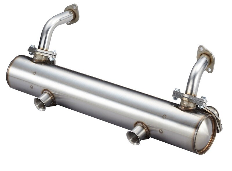 1956 ~ 1960, 36HP CLASSIC VW BUG STAINLESS STEEL MUFFLER