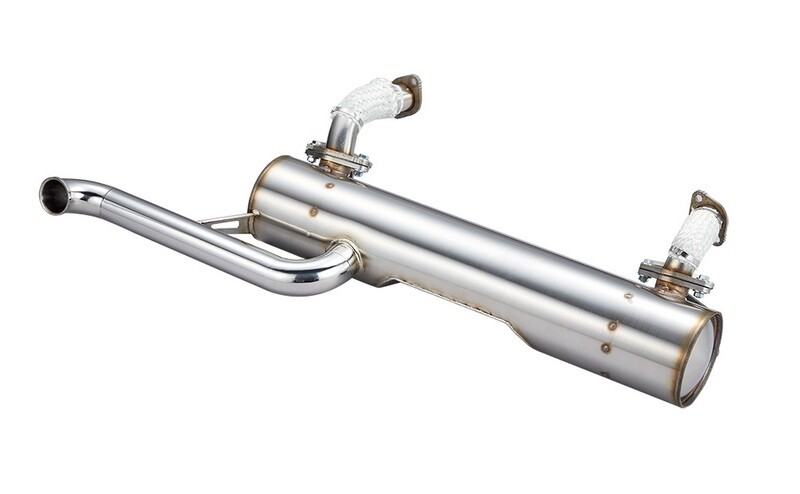 SUPERFLOW 1960~1967 BUS MUFFLER, STANDARD TAIL PIPE // for Tow Bar
