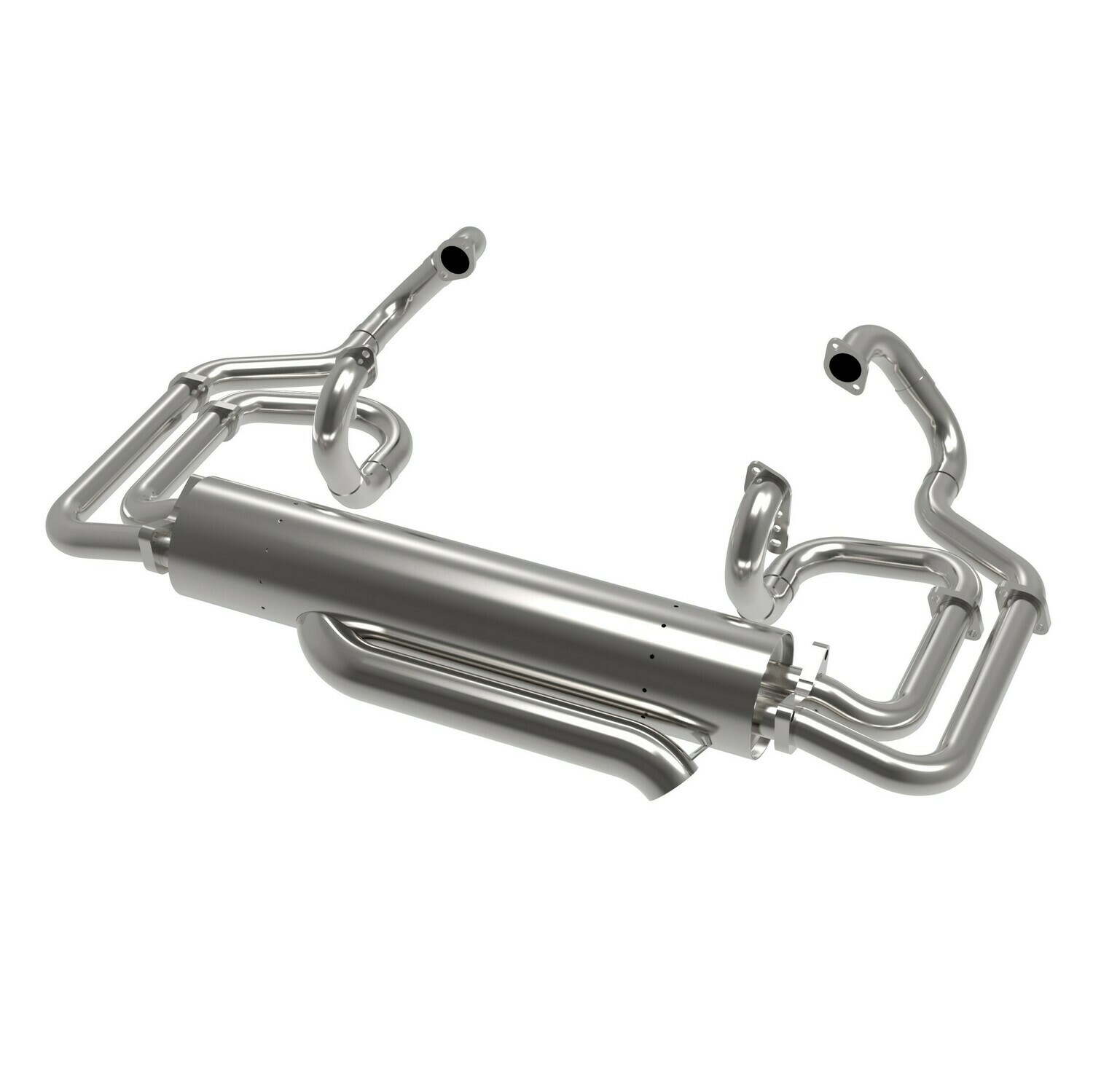 38MM SUPER SPORT EL SS143 EXHAUST SYSTEMS BAYWINDOW T2 BUS with Type 1 Engine