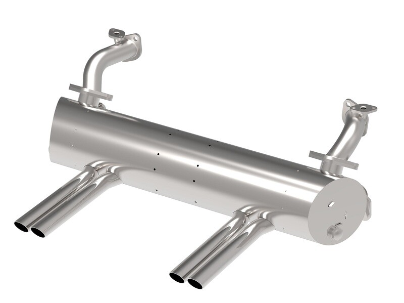 BEETLE ABARTH EXHAUST FOR 13-1600C.C. , APRON WITH CUT OUTS