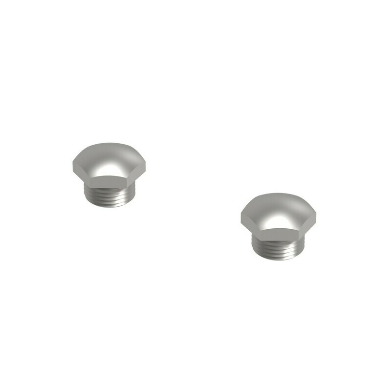ONE PAIR OF STAINLESS STEEL M18X1.5 O2 SENSOR PLUGS