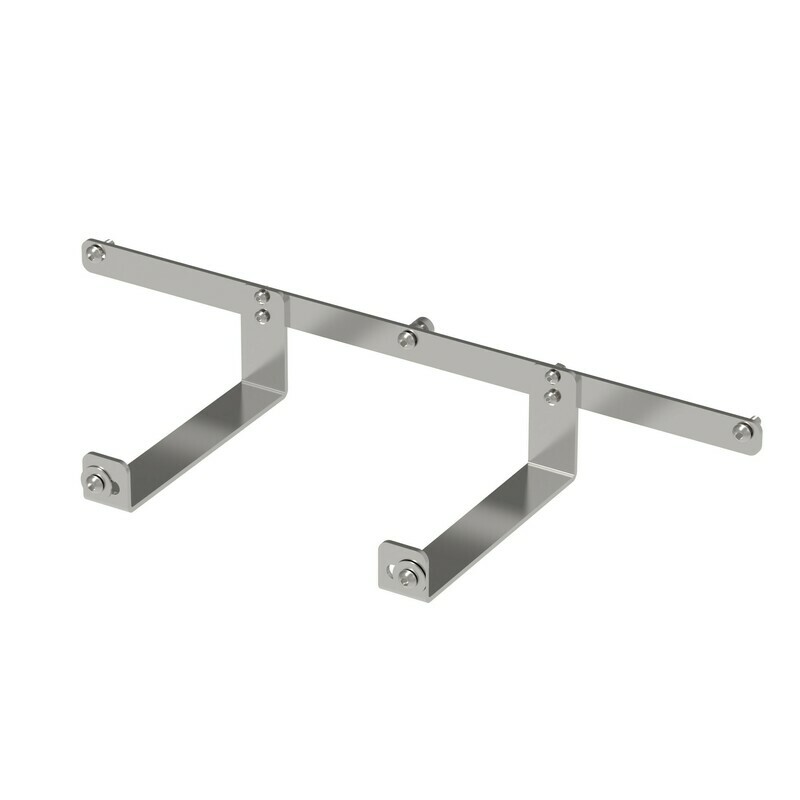 SPLIT WINDOW BUS LICENSE BRACKET