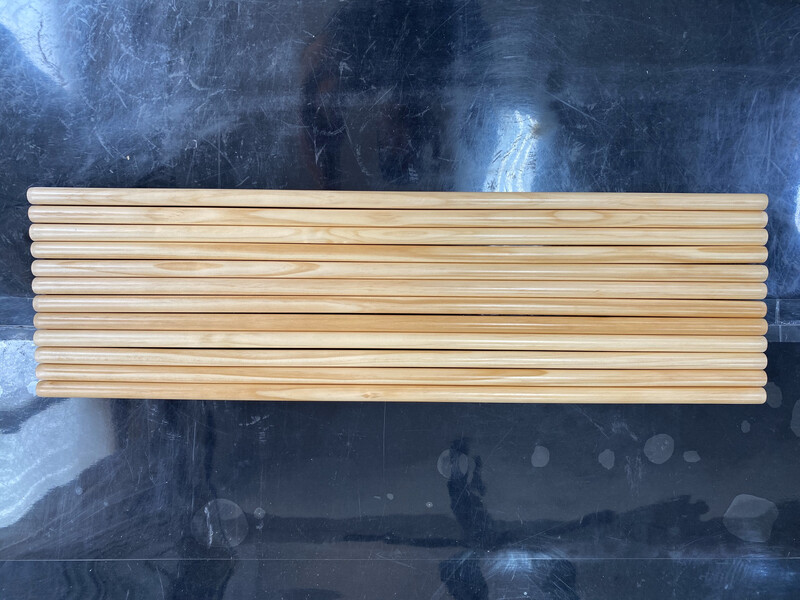 12PCS Pine Rods Kit for Vintage Speed Karmann Ghia Roof Rack