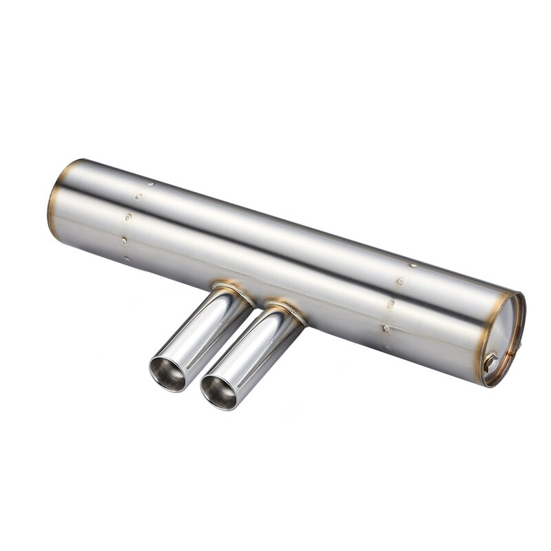 914 2.0L Exhaust System Twin Tip Center