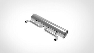 Porsche 356B/356C/912 Exhaust for European Heater Boxes