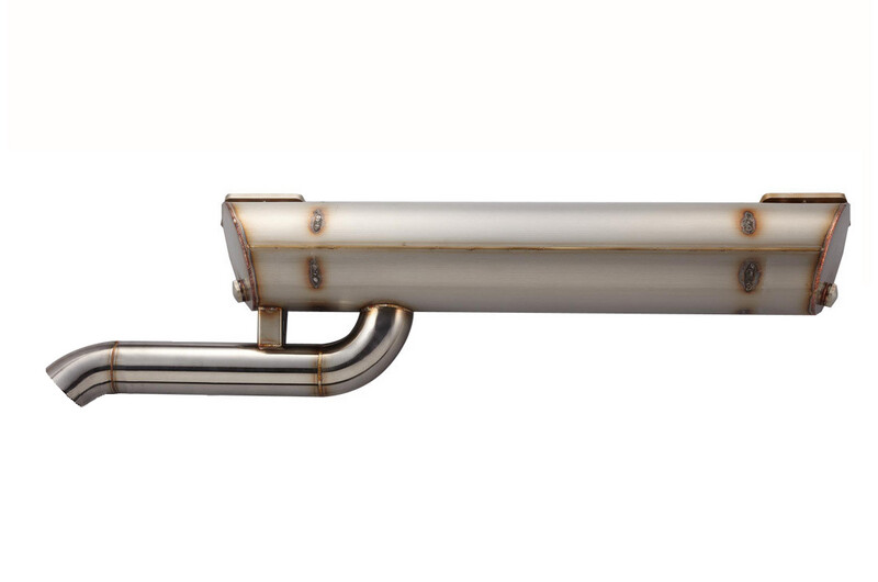 VW SPLIT BUS STAINLESS STEEL HIGH PERFORMANCE SPORT MUFFLER