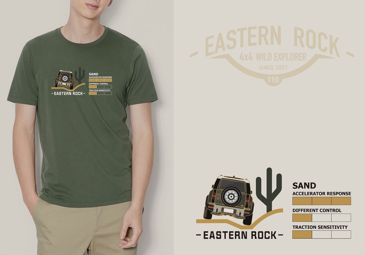 EASTERN ROCK Custom Premium T-Shirt