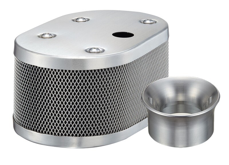 CLASSIC STYLE OVAL MESH AIR CLEANER HOUSING + SPR-1 FOR KADRON 20MM HOLE