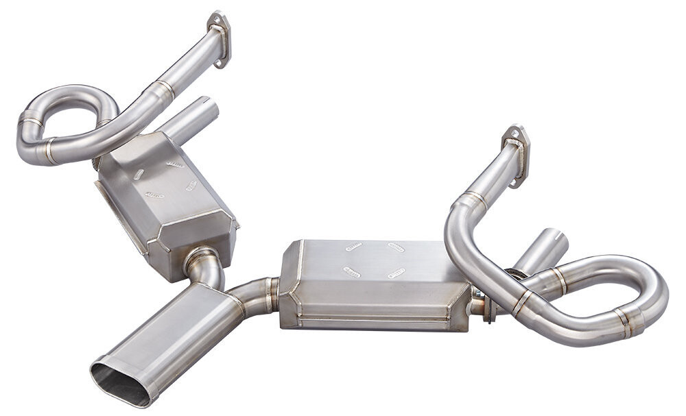 38mm Header QUIET PORSCHE 912 SEBRING STYLE EXHAUST SYSTEM