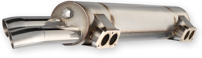 QUIET PERFORMANCE MUFFLER FOR BAYWINDOW BUS UP TO 2400CC