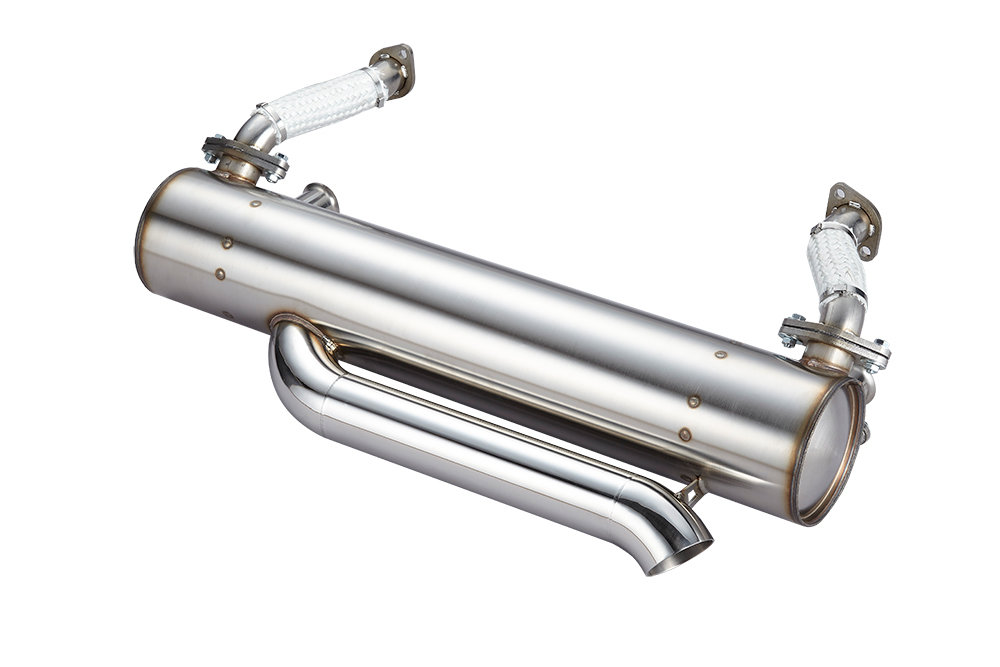CLASSIC SUPER FLOW EXTREME LOWERED VW BAYWINDOW BUS EXHAUST SYSTEM