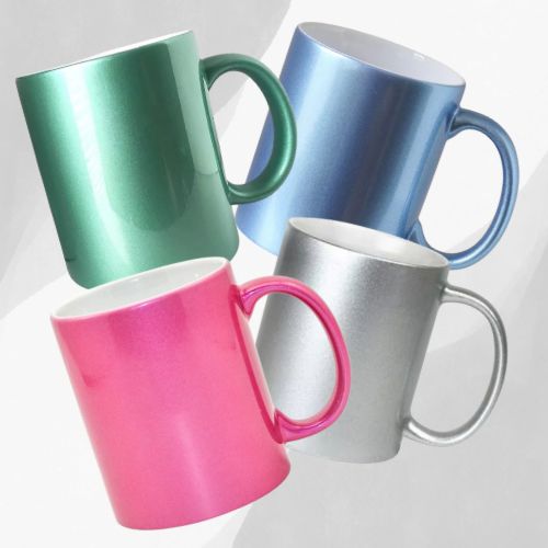 Premium Kaffeetasse mit Perlglanz Oberfläche - Selbstgestalten