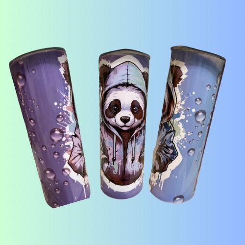 "Bunter Panda" - Thermobecher 590ml