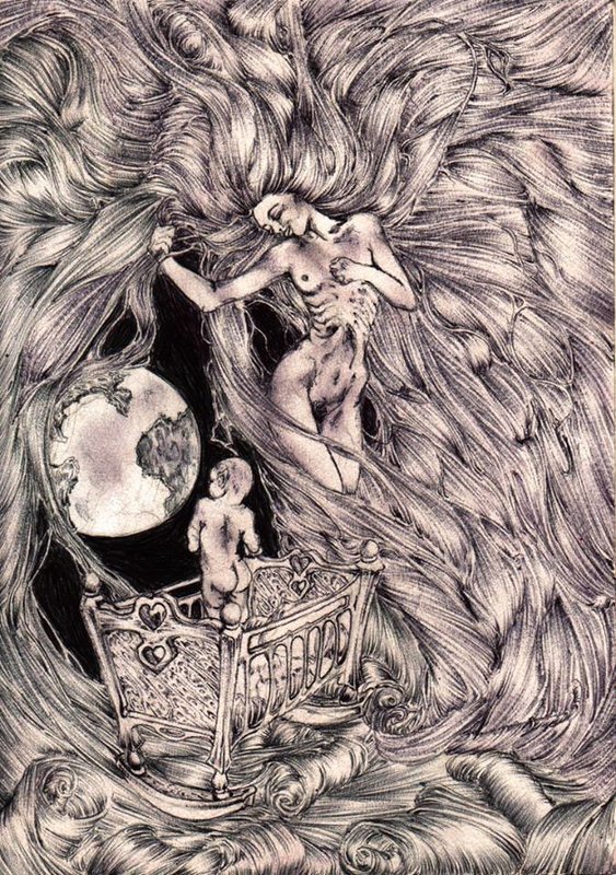 reproduction sur papier épais Format A3 Avant naissance