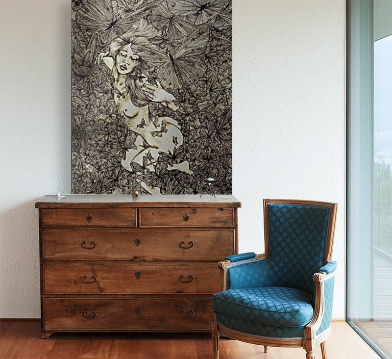 Impression sur toile format A0