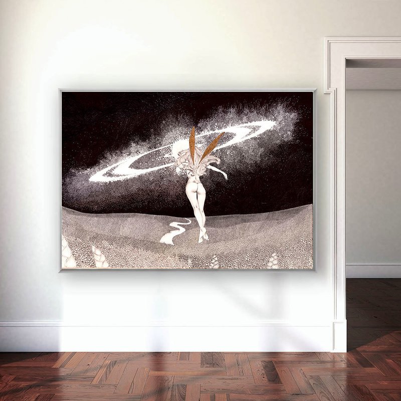 Impression sur toile format A0