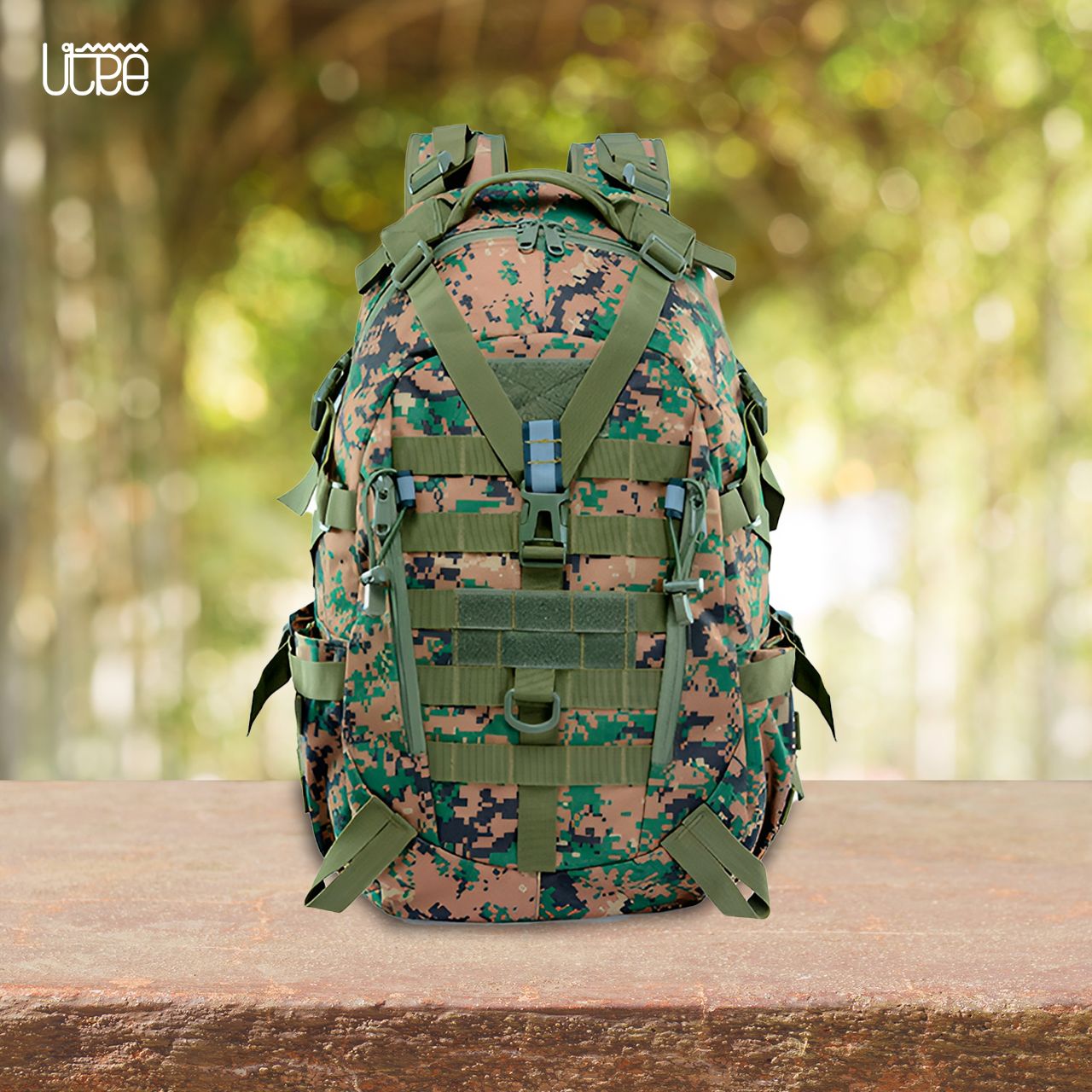 Mochila Táctica Pixel Camo