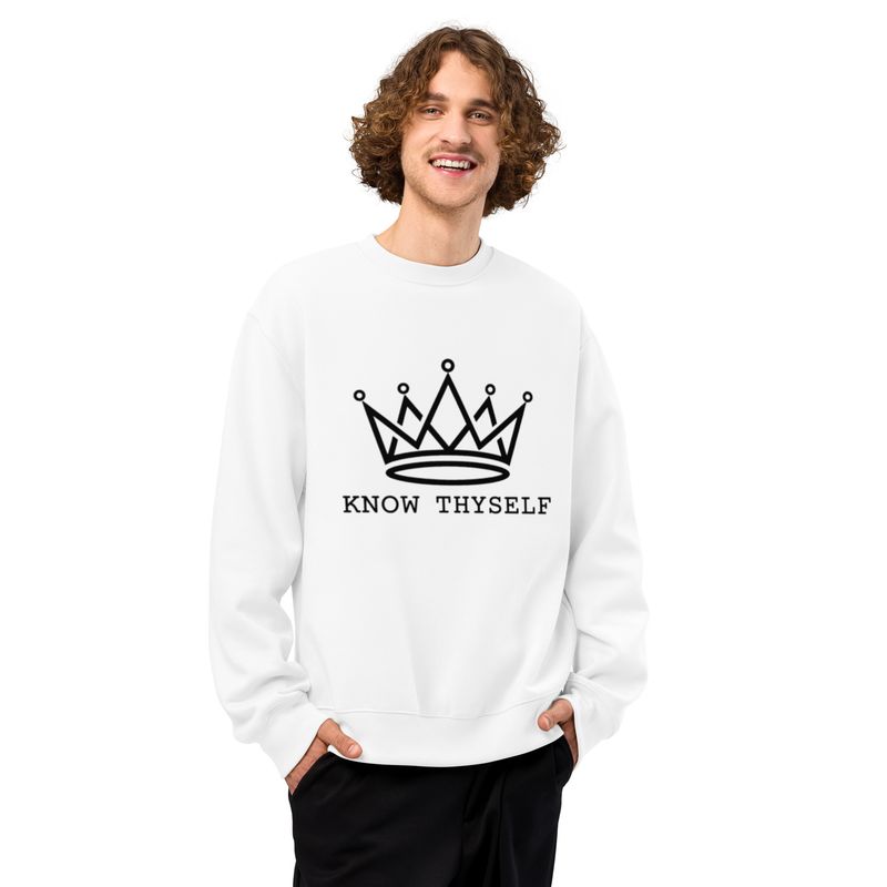 Oversized heavyweight sweatshirt
