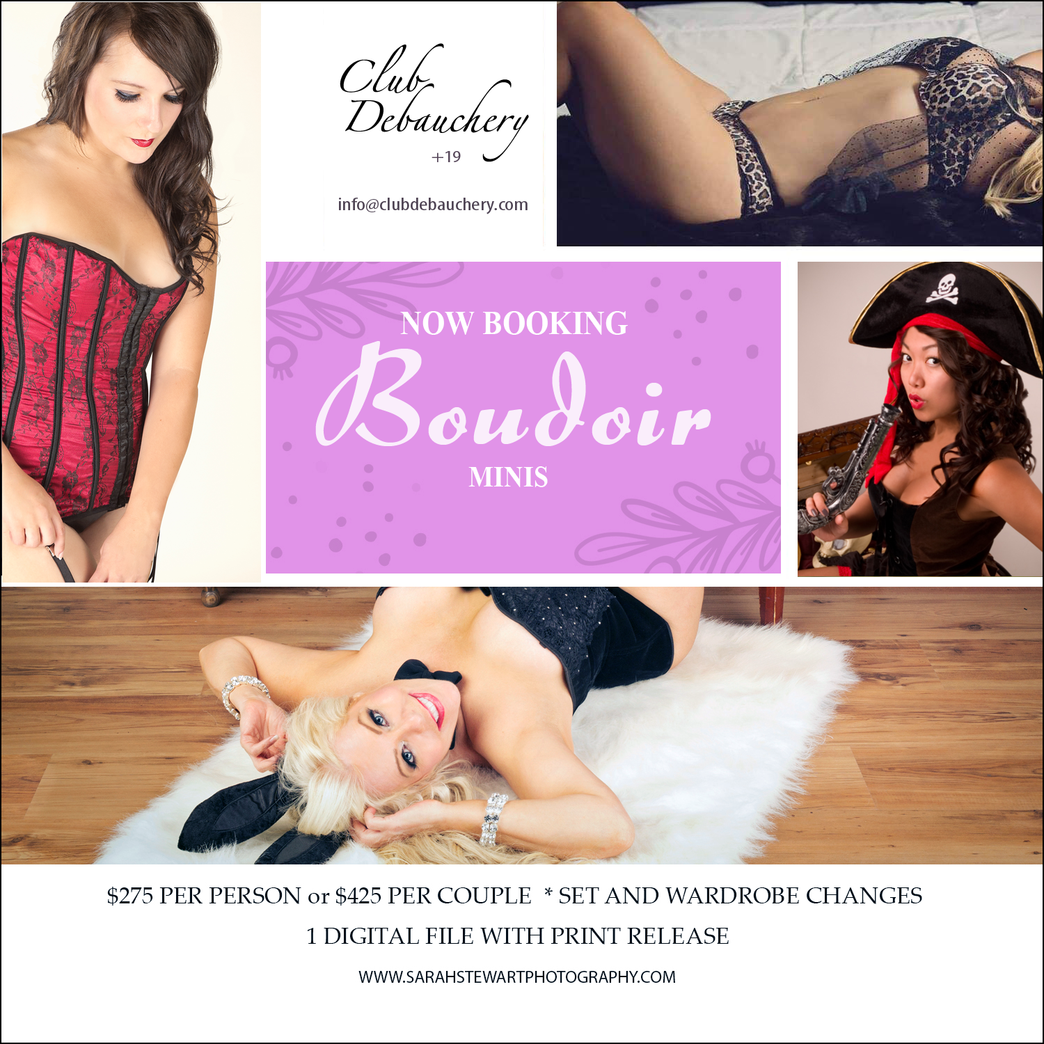 Boudoir Minis Professional Photoshoot