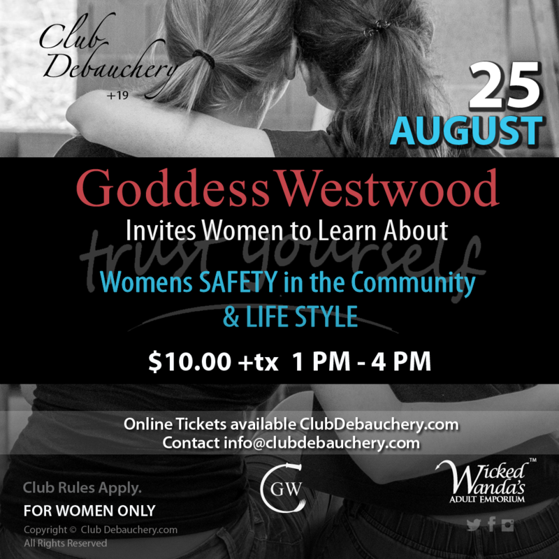 Womens SAFETY in the Community &amp; LIFE STYLE