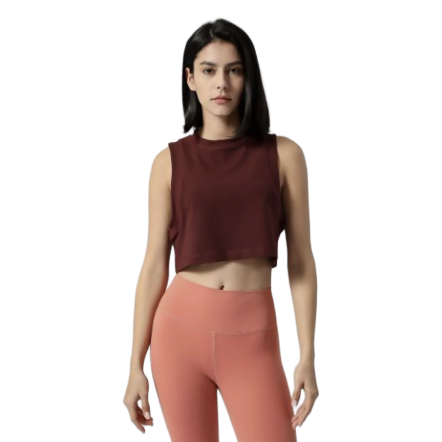 Colisco Crop Top_Wine