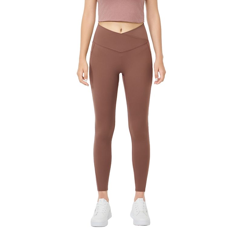 Colisco V-Waist Leggings_Dusty Pink