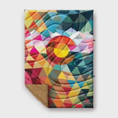 COLISCO Colorado Triangles Sherpa Eco-Performance Blanket - 52"x75" 164225