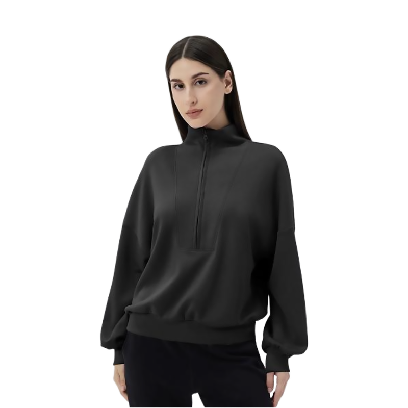 Colisco Zip Pullover_Black