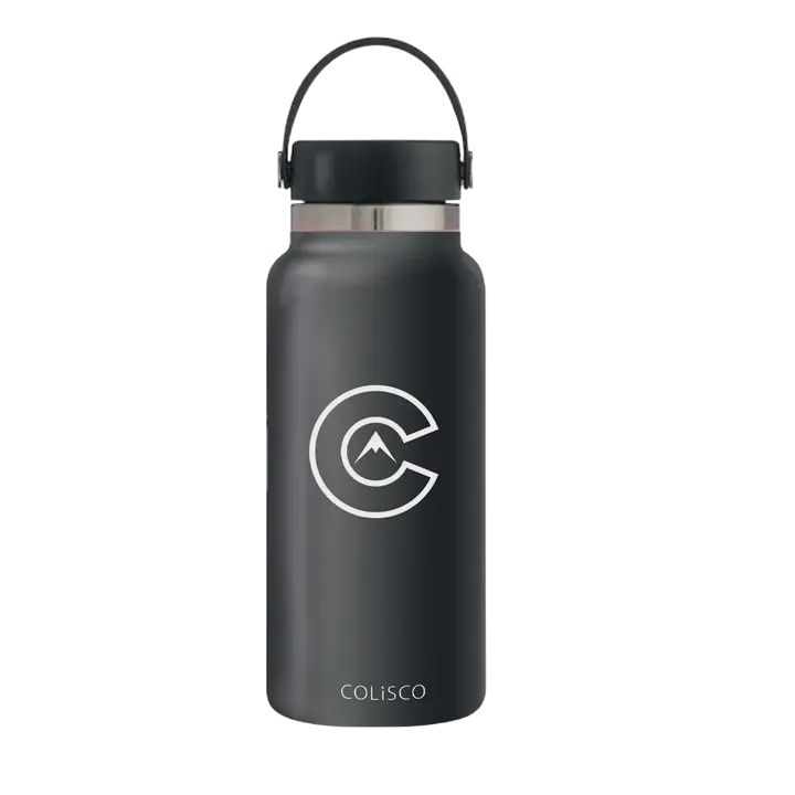 Colisco Vacuum Insulated Water Bottle - 13 Oz Stainless Steel Water Bottle, Colorado Colisco