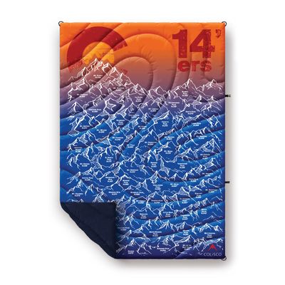 COLISCO Colorado 14’ Ers Sherpa Eco-Performance Blanket - 52"x75" 164233