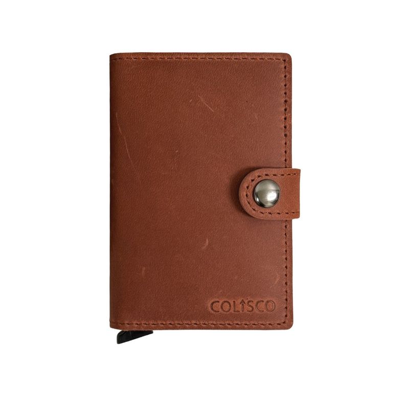 Colisco RFID Slide Wallet, Crimson Red
