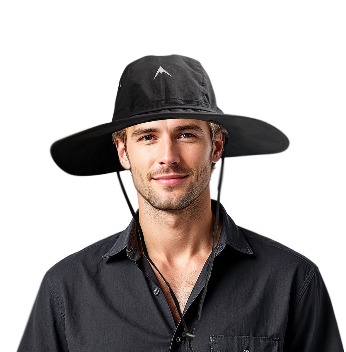 Colisco Trail Shade Hat, Color: Black, Size: O/S