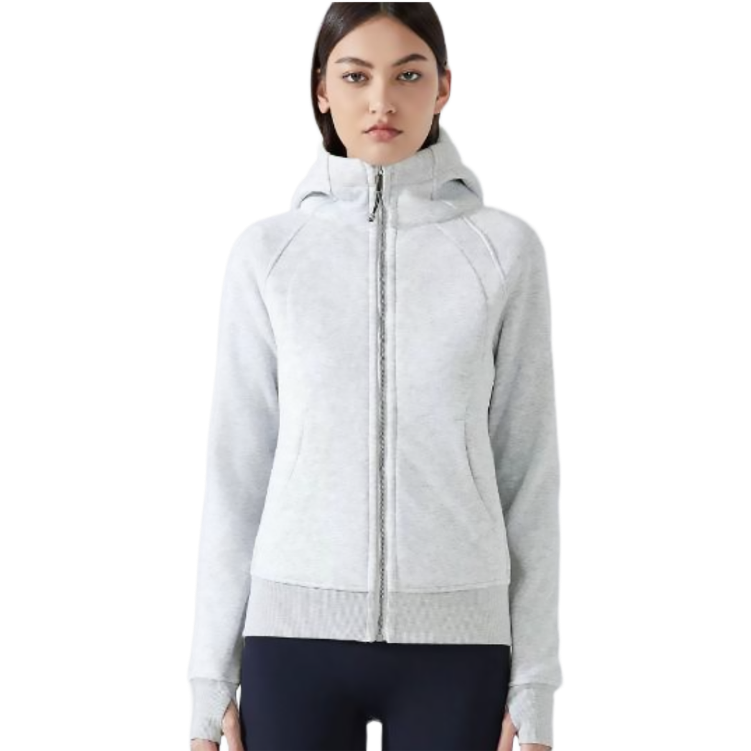 Colisco Hoodie Full Zip_Light Grey