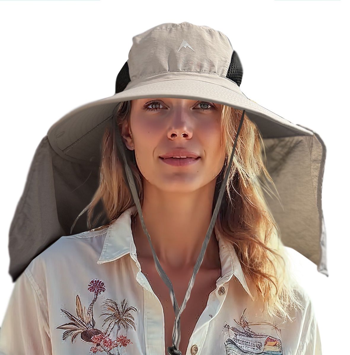 Colisco Desert Hat, Color: Light Grey, Size: O/S