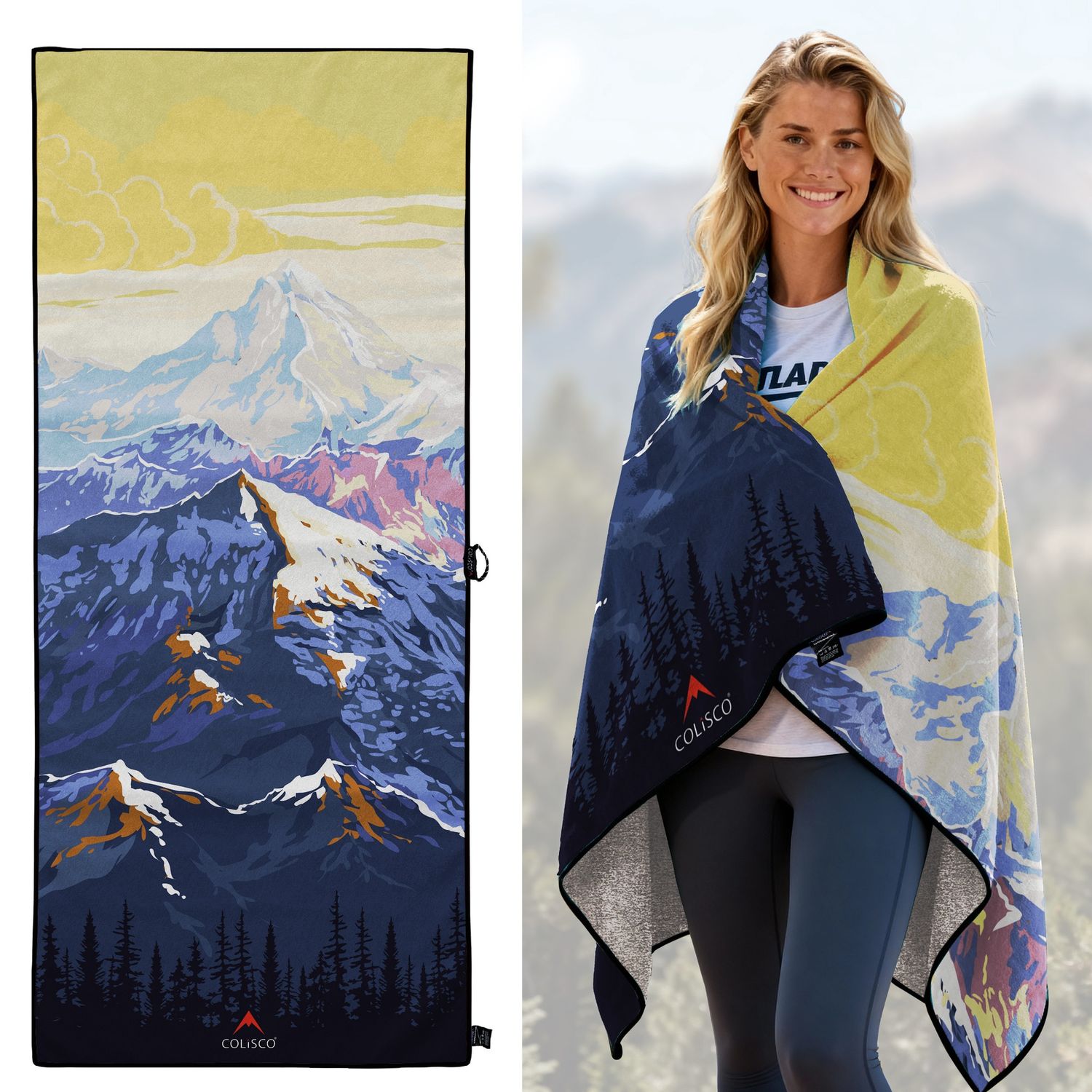 COLISCO Peaks Eco-Performance Towel - 72"x30" 164208