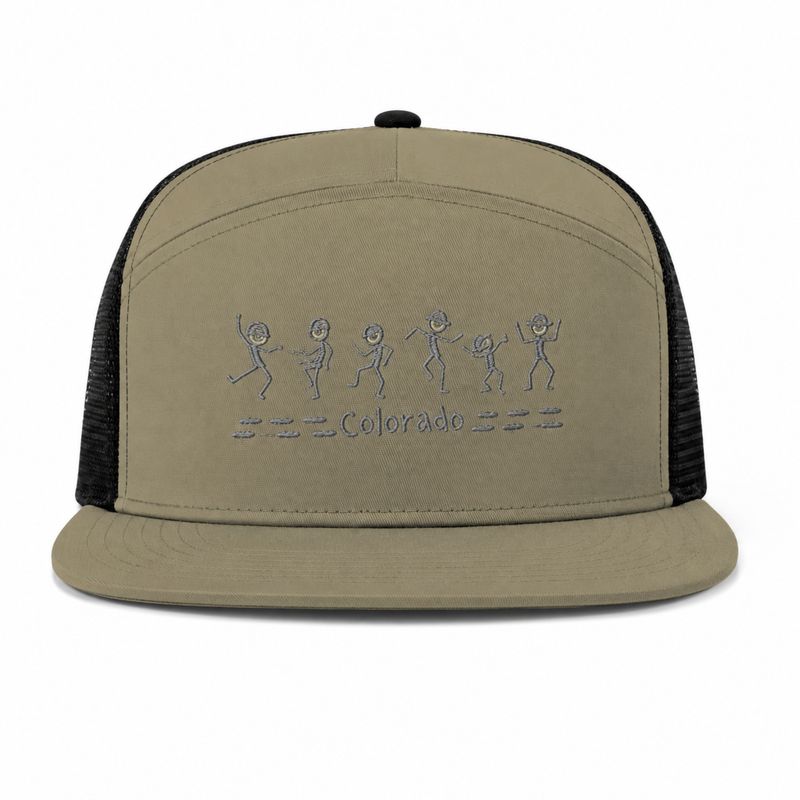 Colisco Alien Colorado Trucker Snapback Hat