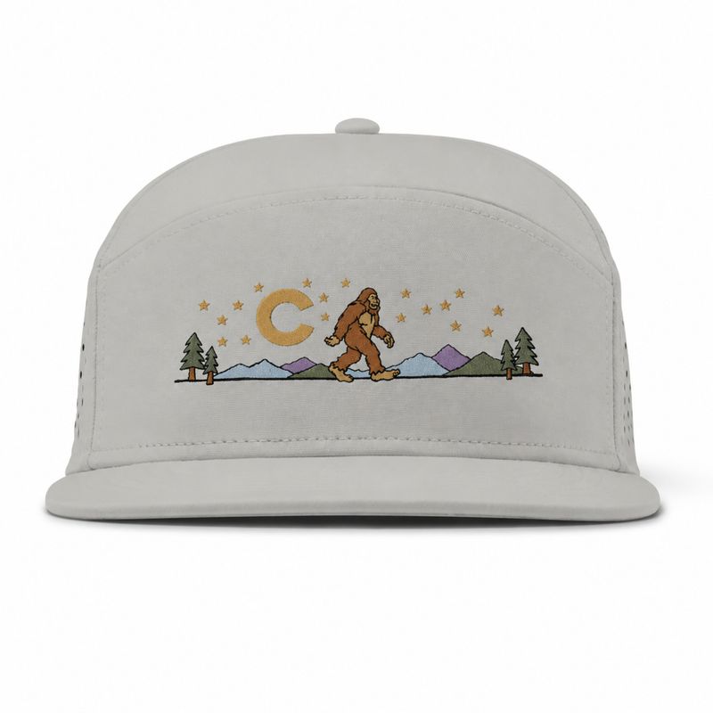 Colisco Bigfoot Peaks Trucker Snapback Hat