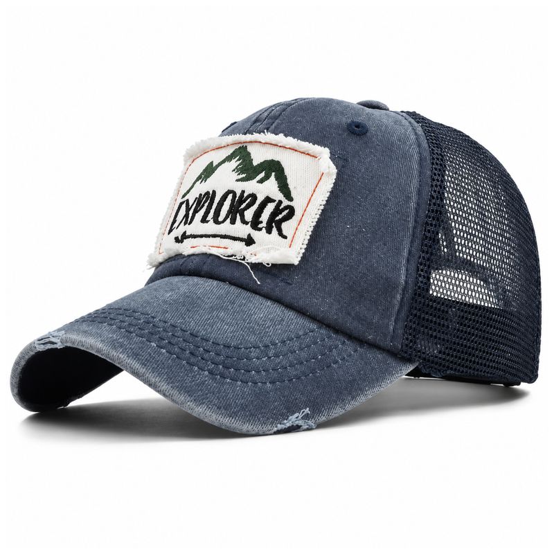 Colisco Logo Camper Cap, Navy