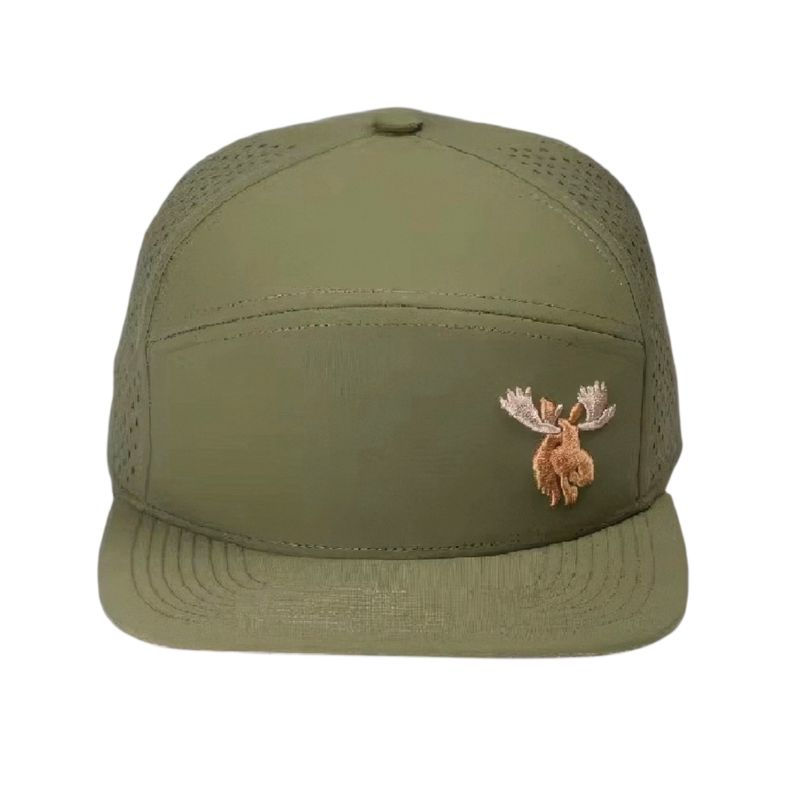 Colisco Unisex Moose Colorado Performance Cap, Olive