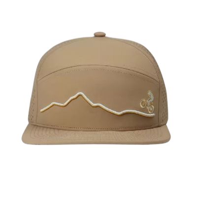 Colisco Unisex Colorado Mountain Bike Performance Cap, Tan