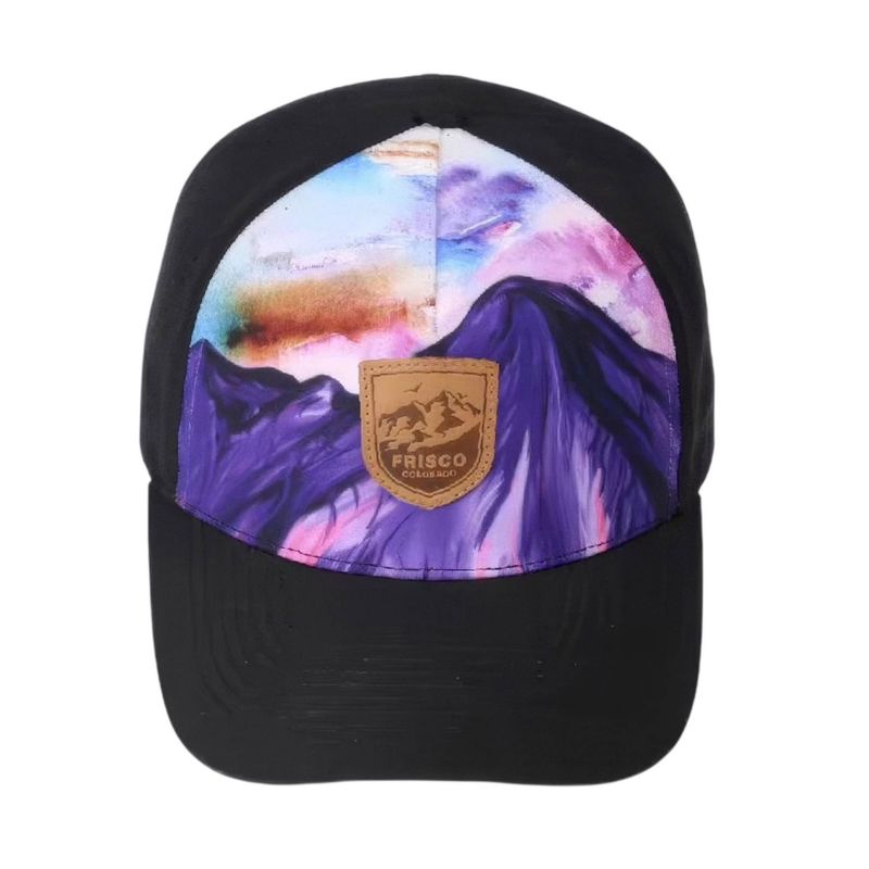 Colisco Unisex Frisco Colorado Performance Cap, Black