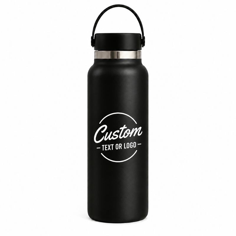 Custom Insulated Stainless Steel Water Bottle, 13oz