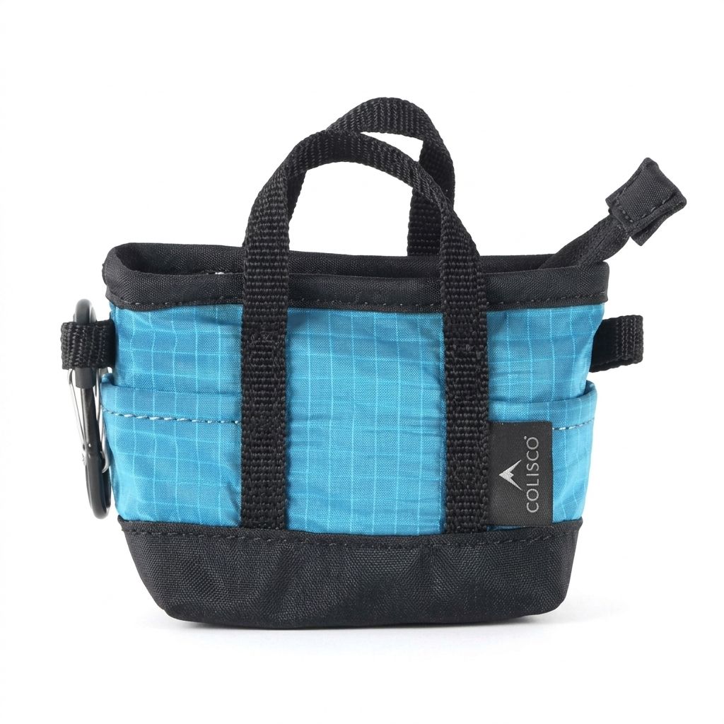 Colisco Blue Tote Bag Lightweight Outdoor Travel Carry Bag