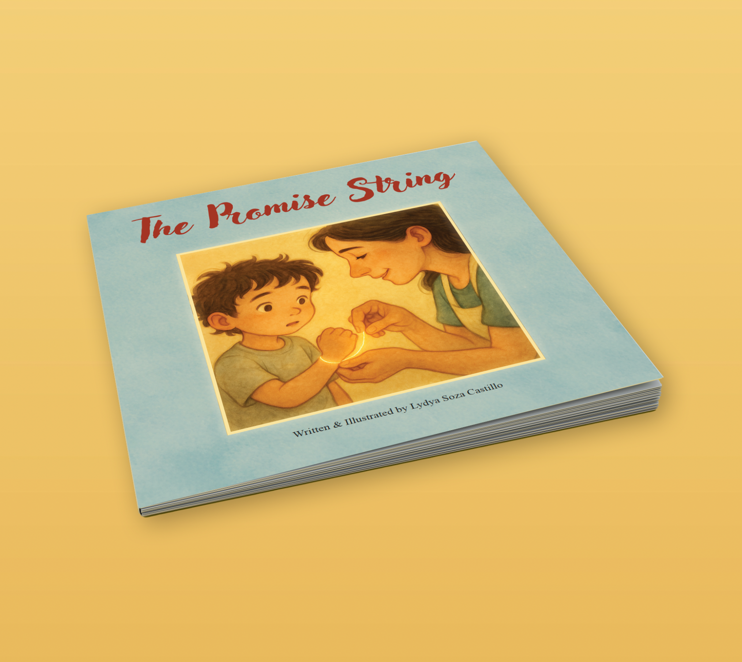The Promise String Paperback Book + Matching Bracelets