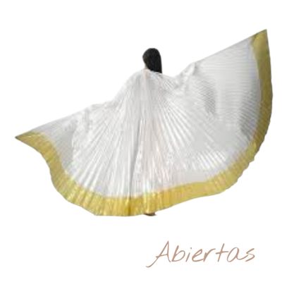 Alas de adoración, adultas, de dos colores