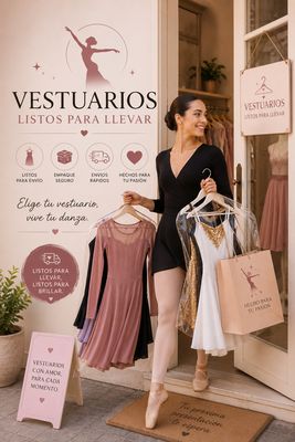 Danza, listos para enviar